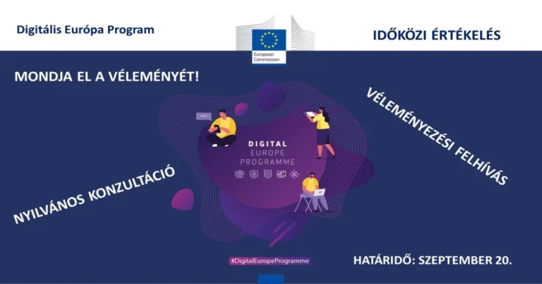 Értékelje a Digitális Európa Programot!