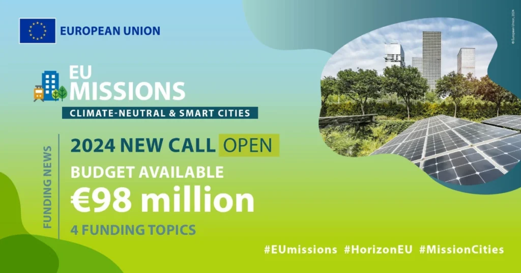 98 millió euró az Európai Városok klímasemlegesítésre!